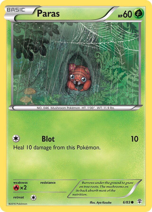 Paras Generations 6/83 Common
