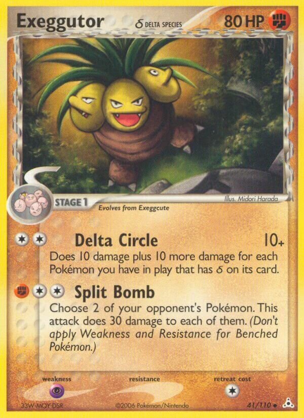 Exeggutor δ Holon Phantoms 41/110 Uncommon