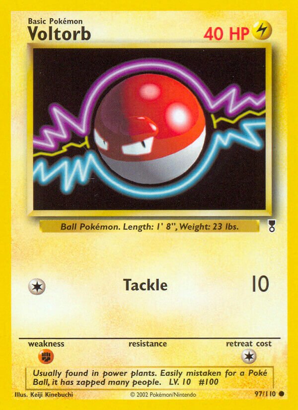 97/110 Voltorb LC Common