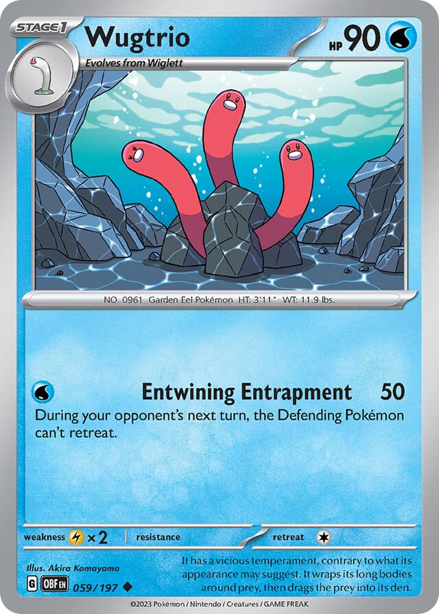 059/197 Wugtrio OBF Uncommon