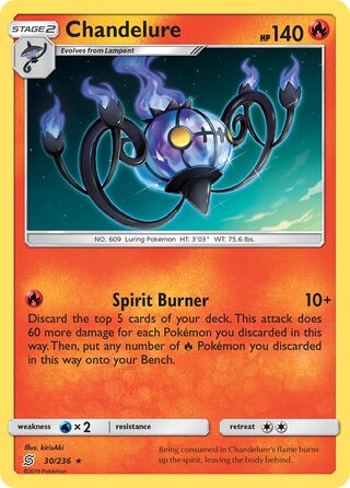 Chandelure (Unified Minds 30/236)