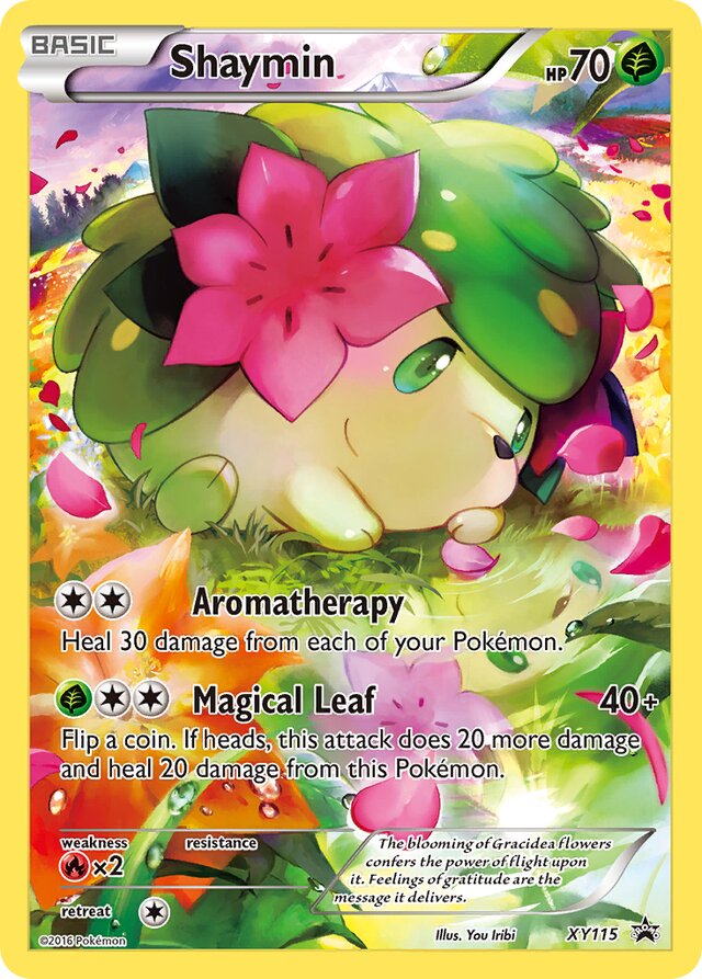 Shaymin XY Black Star Promos XY115 PROMO