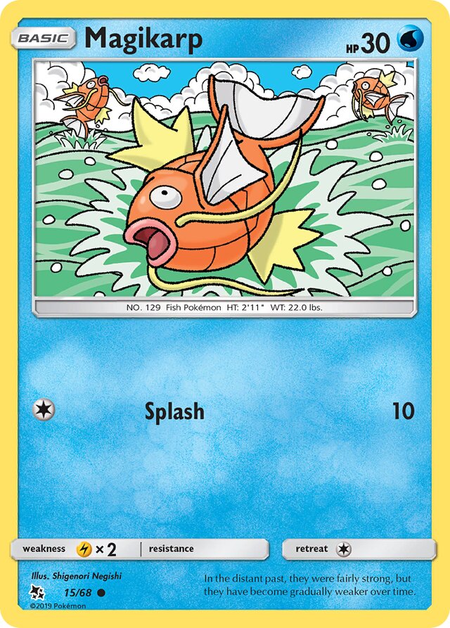Magikarp Hidden Fates 15/68 Common