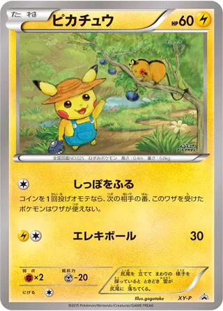 Pikachu (XY Promos No. 383)