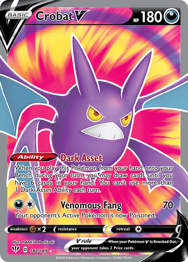 182/189 CrobatV DAA Rare Ultra