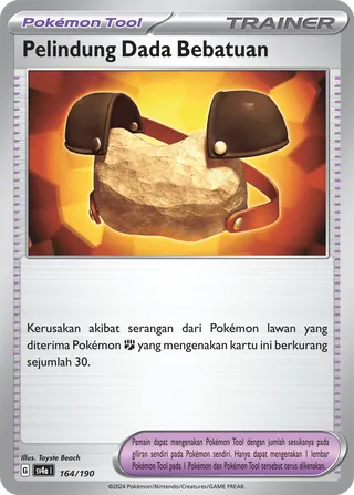 Rock Chestplate (Shiny Treasure ex 164/190)