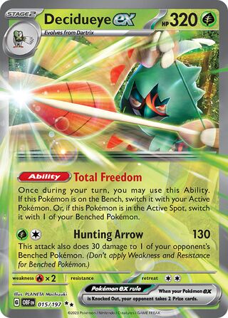 Decidueye ex (Obsidian Flames 015/197)