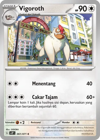 Vigoroth (Snow Hazard 061/071)