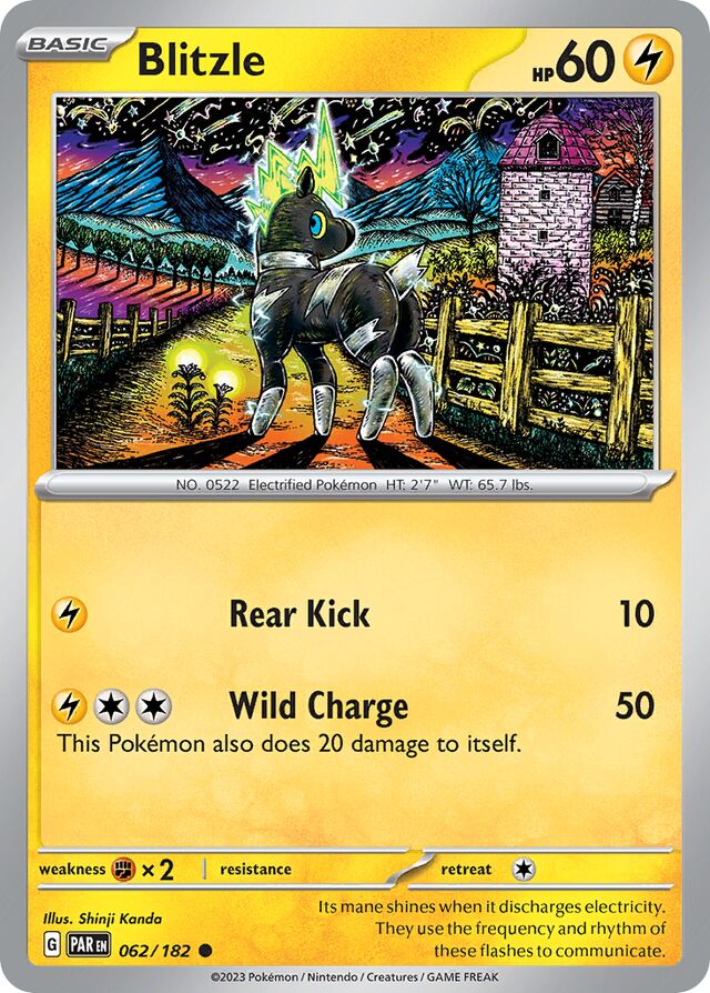 Blitzle Paradox Rift 062/182 Common