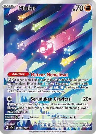 Minior (Black Shine 184/170)