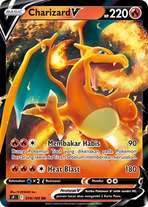 Charizard V (Star Birth 014/100)