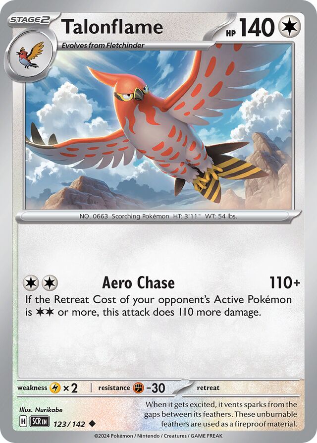 123/142 Talonflame SCR Uncommon