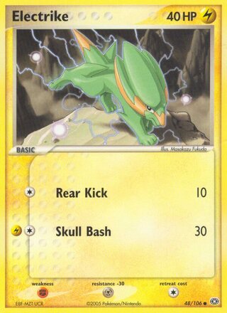 Electrike (EX Emerald 48/106)