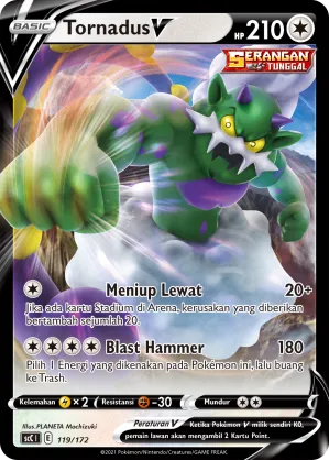 Tornadus V (Evolution V Starter Deck 119/172)