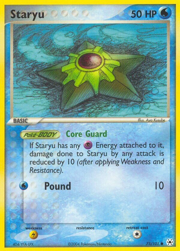 75/101 Staryu HL Common