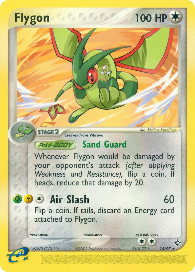 15/97 Flygon DR Rare