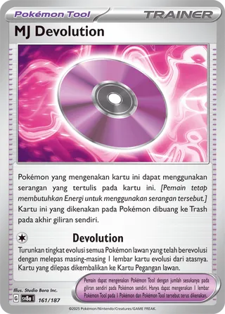 Technical Machine: Devolution (Terastal Festival ex 161/187)