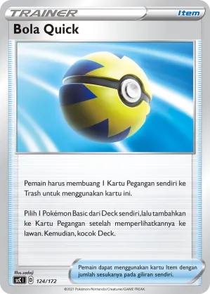 Quick Ball (Evolution V Starter Deck 124/172)