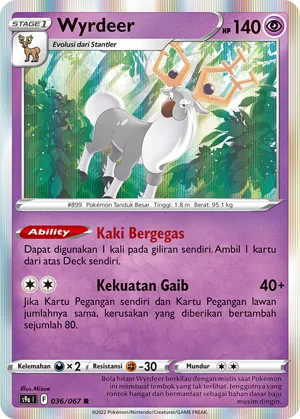 Wyrdeer (Battle Region 036/067)