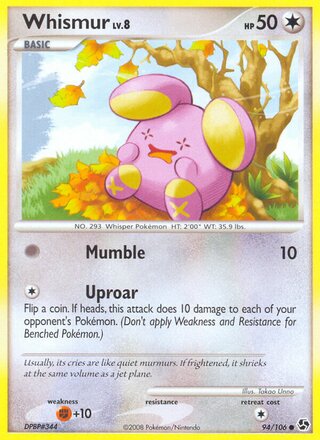 Whismur (Great Encounters 94/106)