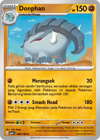 Donphan (Shadowy Threats 086/164)