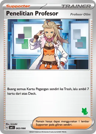 Professor's Research (Trainers Camp 063/066)