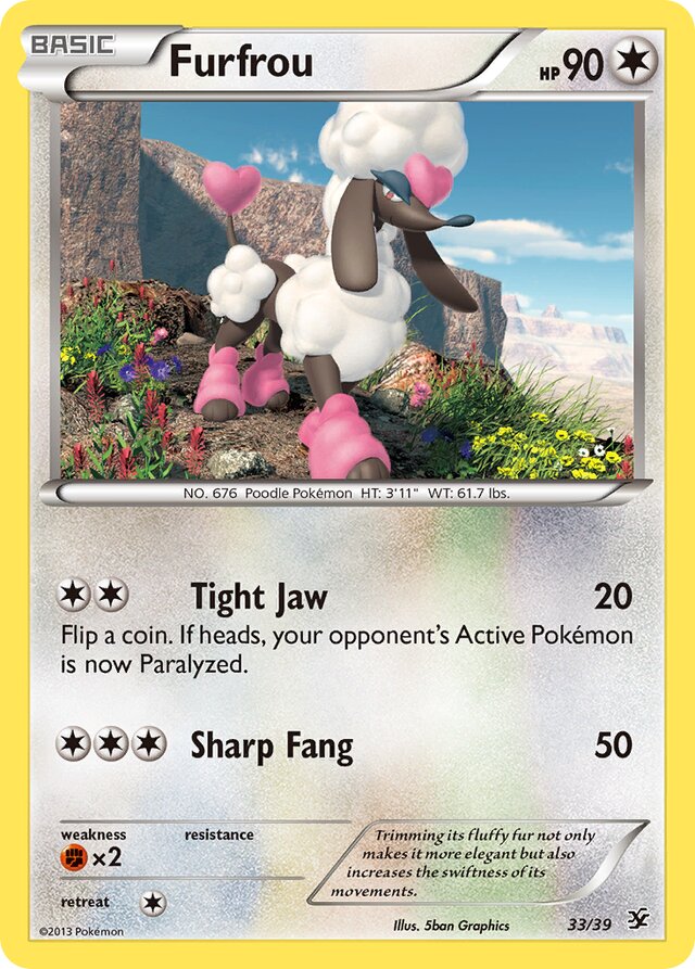 Furfrou Kalos Starter Set 33/39