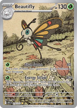 Beautifly (Ascended Heroes 219/217)