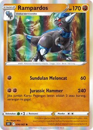 Rampardos (Time Gazer 036/067)