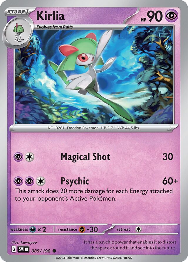 Kirlia Scarlet & Violet 085/198 Common