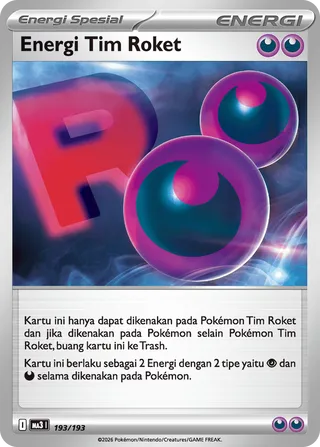 Team Rocket's Energy (MEGA Dream ex 193/193)