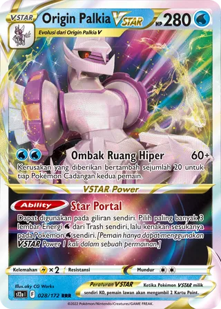 Origin Forme Palkia VSTAR (VSTAR Universe 028/172)