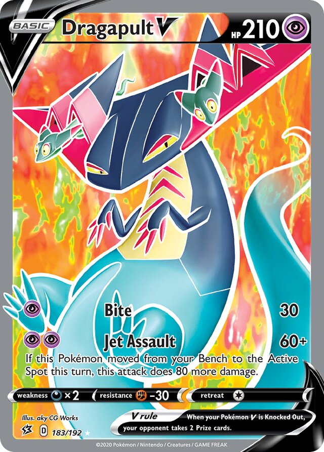 183/192 DragapultV RCL Rare Ultra
