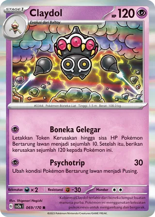 Claydol (Black Shine 069/170)