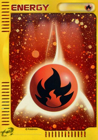 Fire Energy (McDonald's Pokémon-e Minimum Pack No. 020)