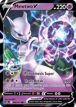 Mewtwo V (Pokémon GO 030/071)