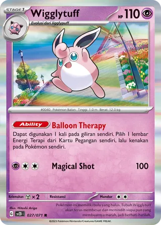Wigglytuff (Clay Burst 027/071)