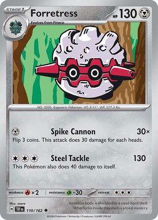 Forretress (Temporal Forces 110/162)