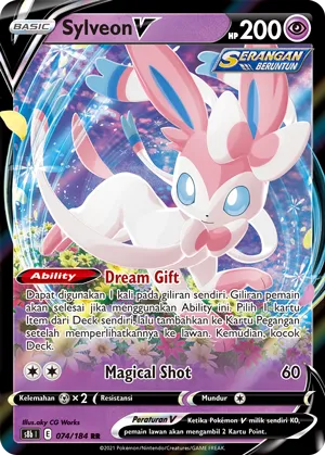 Sylveon V (VMAX Climax 074/184)
