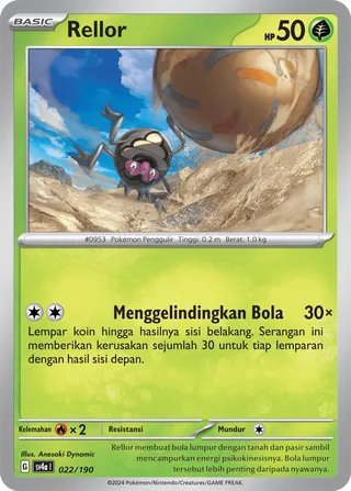 Rellor (Shiny Treasure ex 022/190)