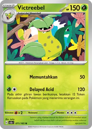 Victreebel (Pokémon Card 151 071/165)