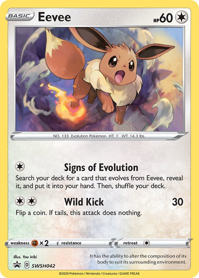 Eevee SWSH Black Star Promos SWSH042 PROMO