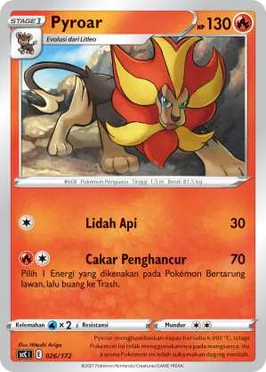 Pyroar (Evolution V Starter Deck 026/172)