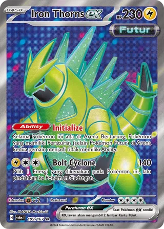 Iron Thorns ex (Transfiguration Mask 199/167)