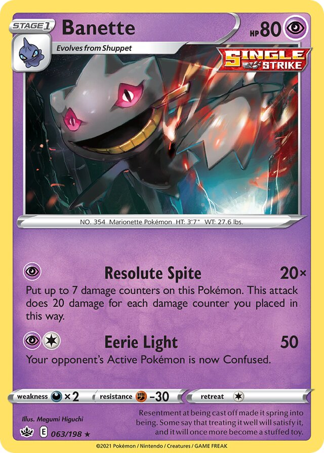 063/198 Banette CRE Rare
