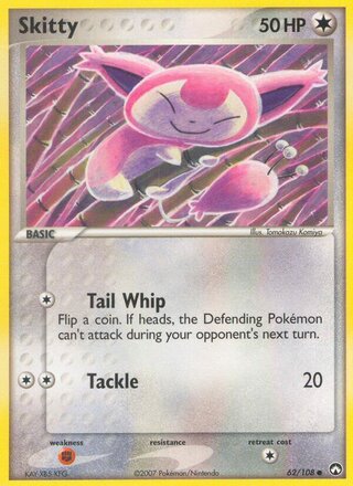 Skitty (EX Power Keepers 62/108)