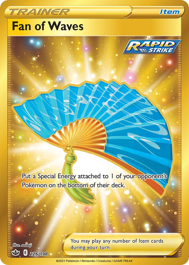 226/198 Fan of Waves CRE Rare Secret