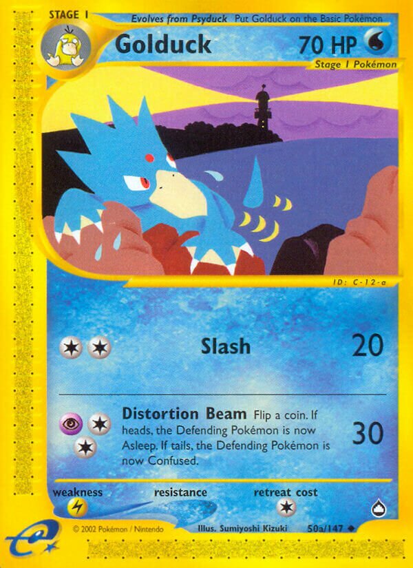 50b/147 Golduck AQ Uncommon