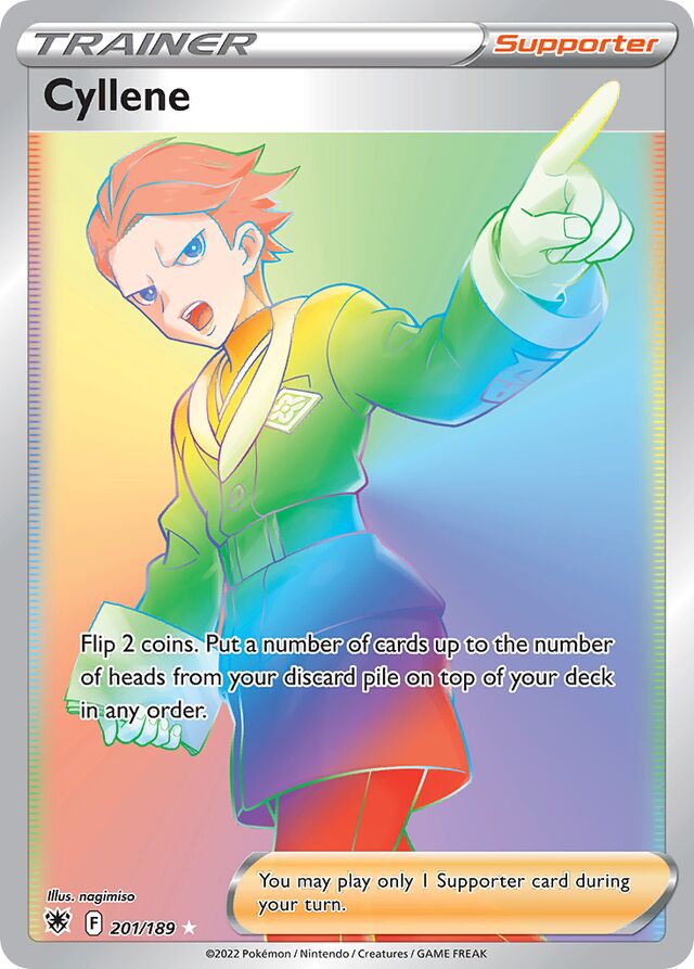 201/189 Cyllene ASR Rare Rainbow