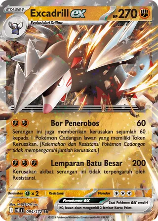 Excadrill ex (Black & White 094/172)